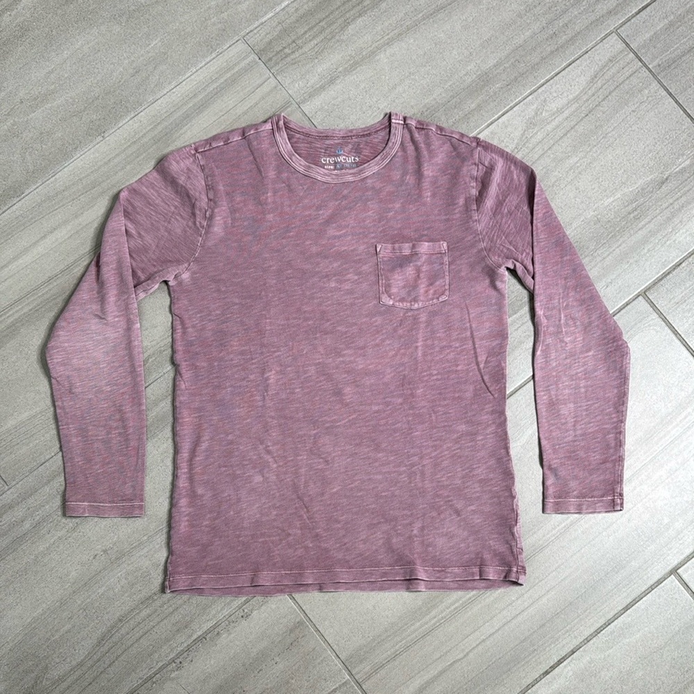 Crewcuts Purple Long‎ Sleeve Shirt